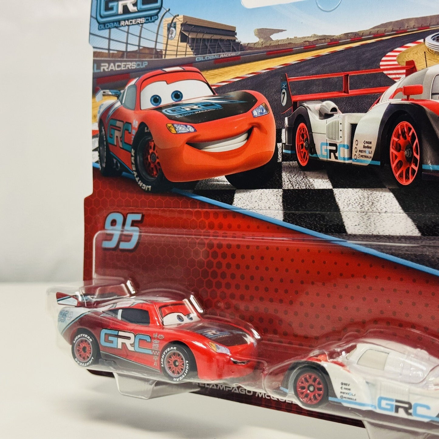 Disney Pixar Cars - GRC RACERS SHU TODOROKI & MCQUEEN 2024 - 1:55 Diecast