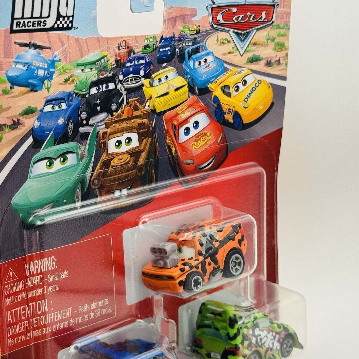 Disney Pixar Cars - Mini Racers TUNERS WITH TAR DJ WINGO SNOT ROD CUSTOM Diecast