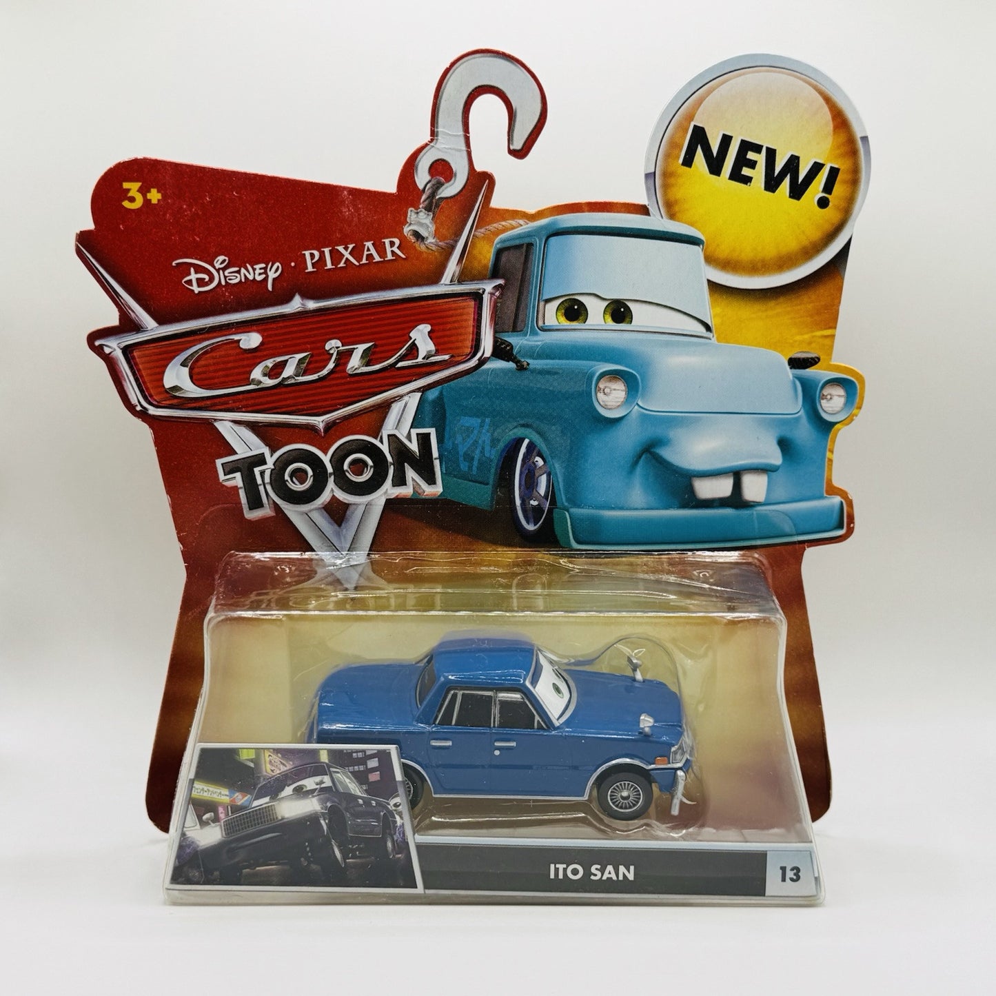 Disney Pixar Cars TOON - ITO SAN TOKYO MATER 2010 - 1:55 Diecast