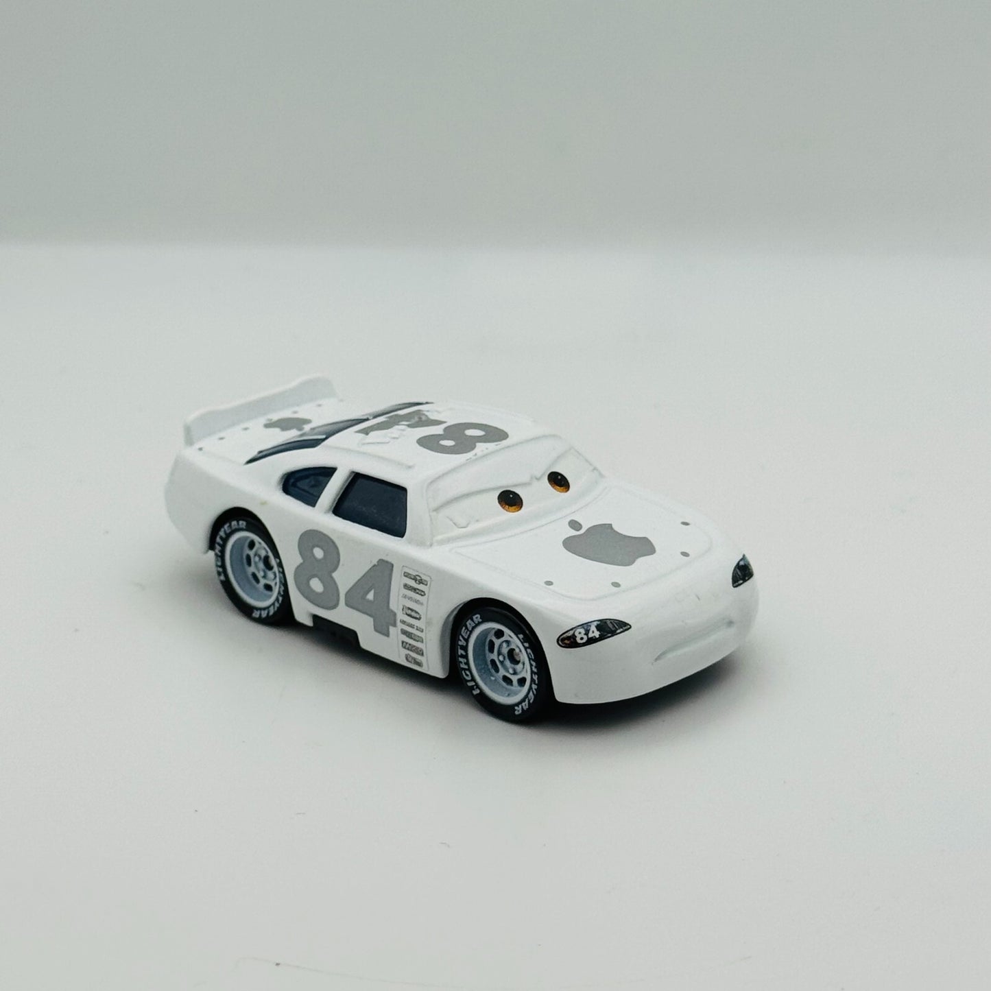 Disney Pixar Cars - 2008 APPLE CAR Factory Unauthorized Backdoor Curved “7” 1:55