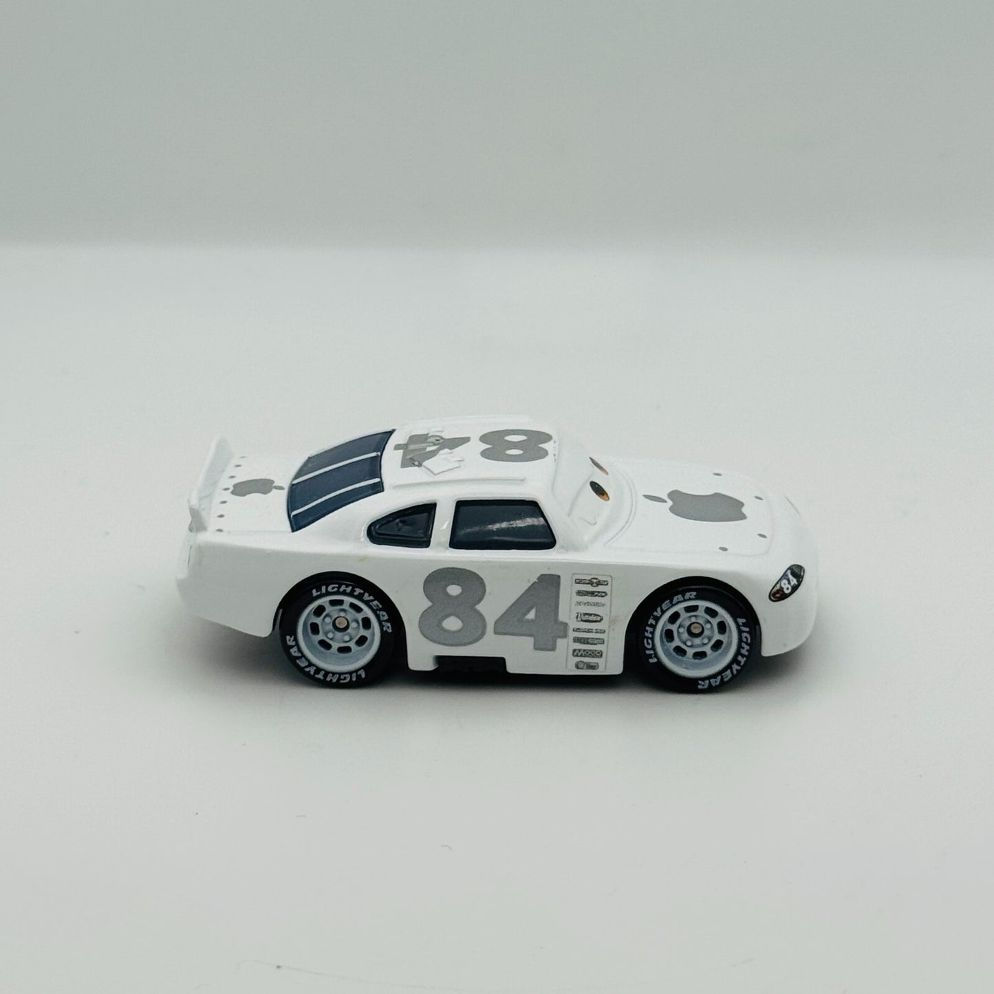 Disney Pixar Cars - 2008 APPLE CAR Factory Unauthorized Backdoor Curved “7” 1:55