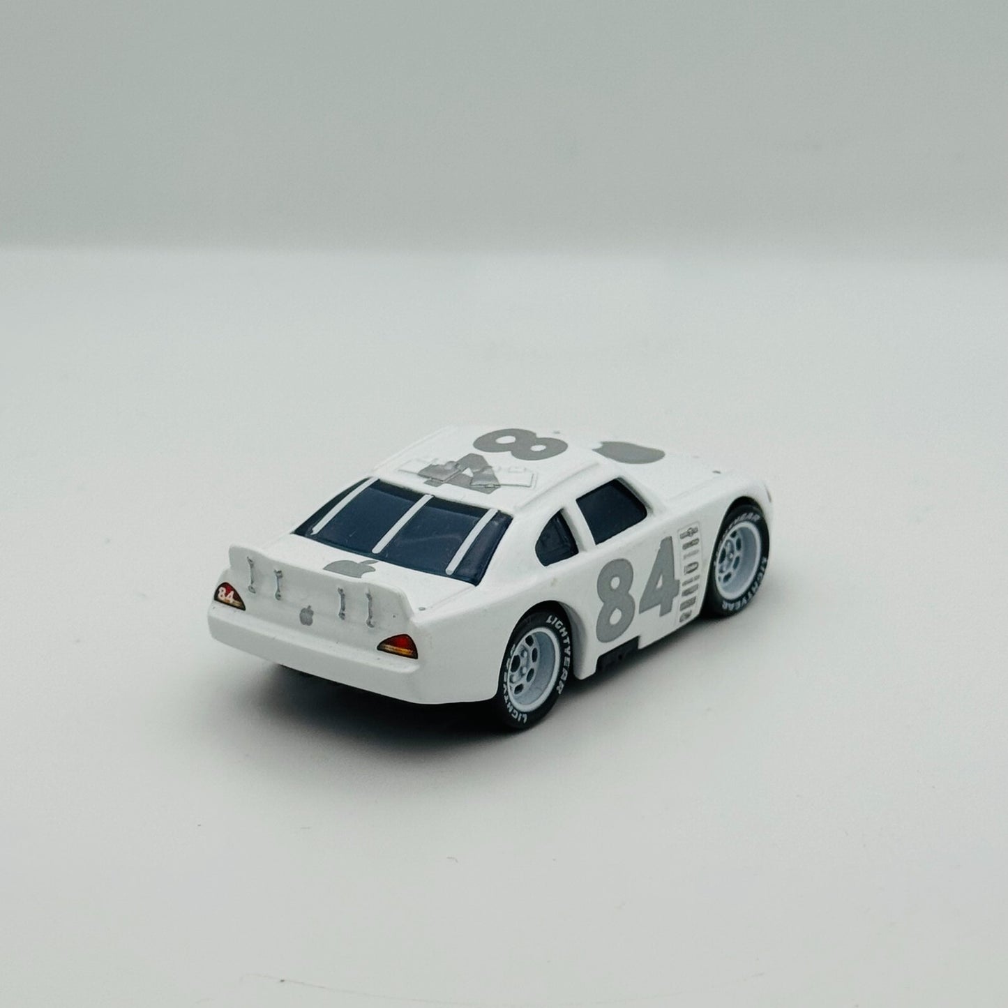 Disney Pixar Cars - 2008 APPLE CAR Factory Unauthorized Backdoor Curved “7” 1:55