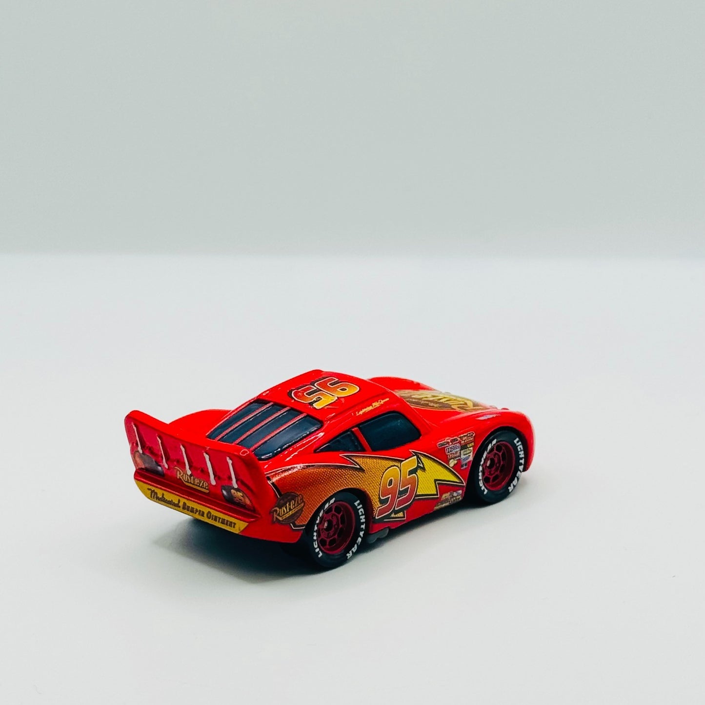 Disney Pixar Cars - DETERMINED LIGHTNING MCQUEEN Angry 2015 - 1:55 Diecast