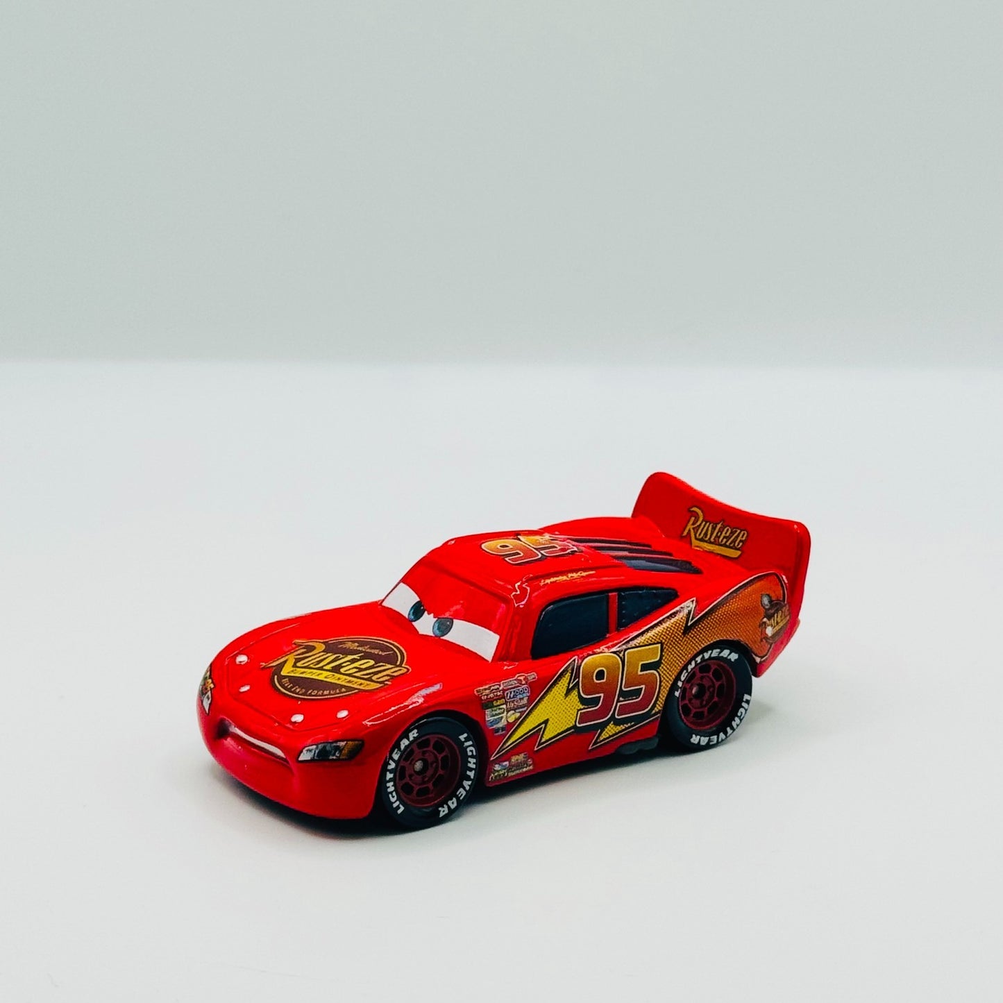 Disney Pixar Cars - DETERMINED LIGHTNING MCQUEEN Angry 2015 - 1:55 Diecast