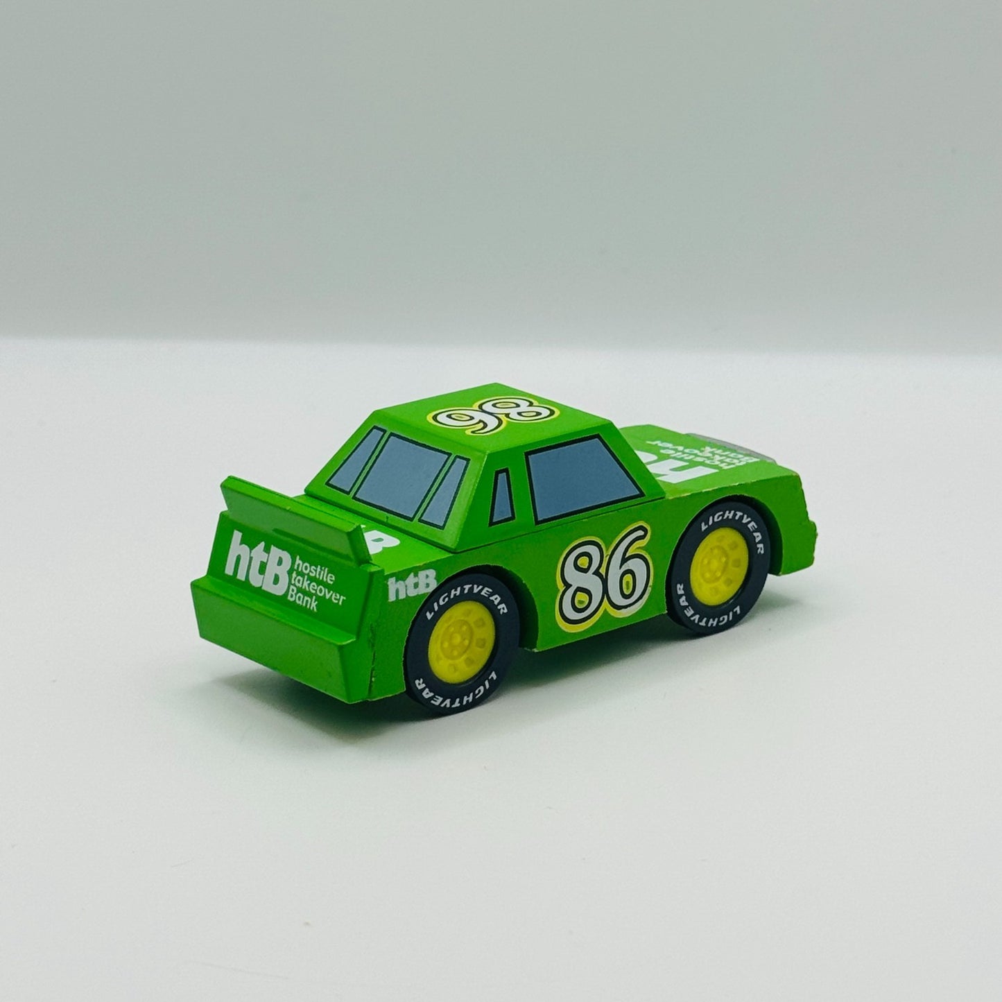 Disney Pixar Cars - WOOD CHICK HICKS - Wooden Toys R Us Exclusive