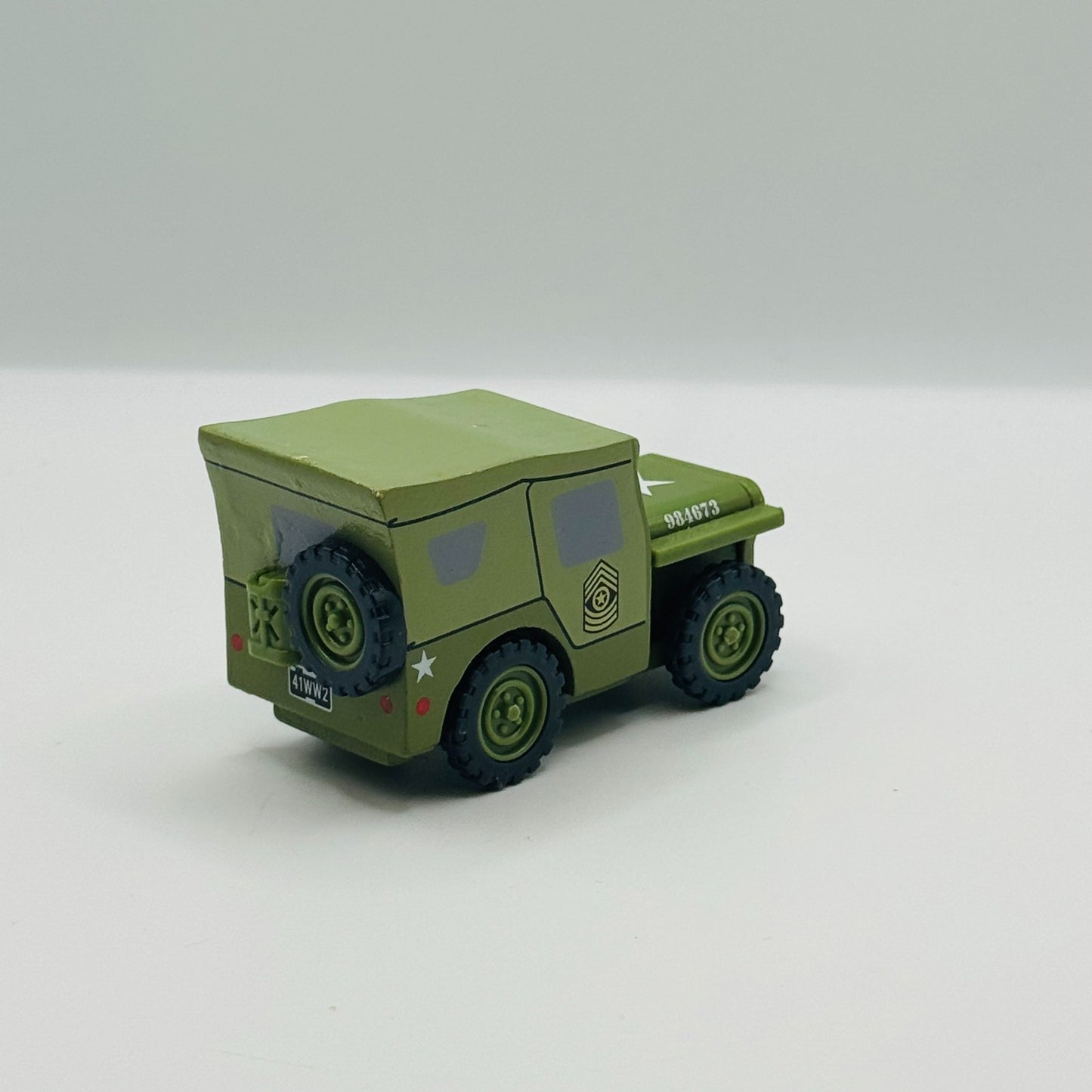Disney Pixar Cars - WOOD SARGE - Wooden Toys R Us Exclusive