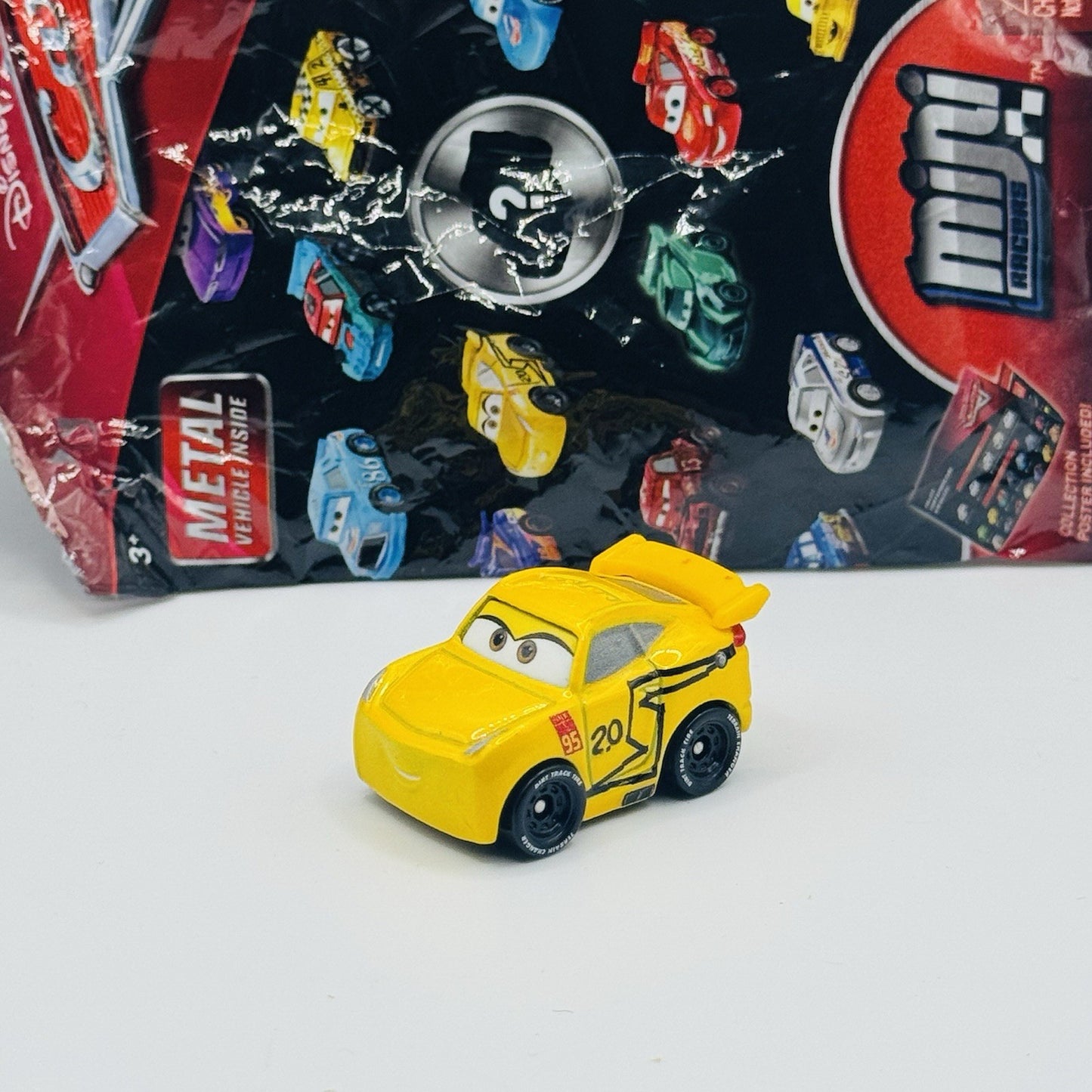 Disney Pixar Cars - Mini Racers THOMASVILLE CRUZ AS JACKSON STORM Diecast Metal