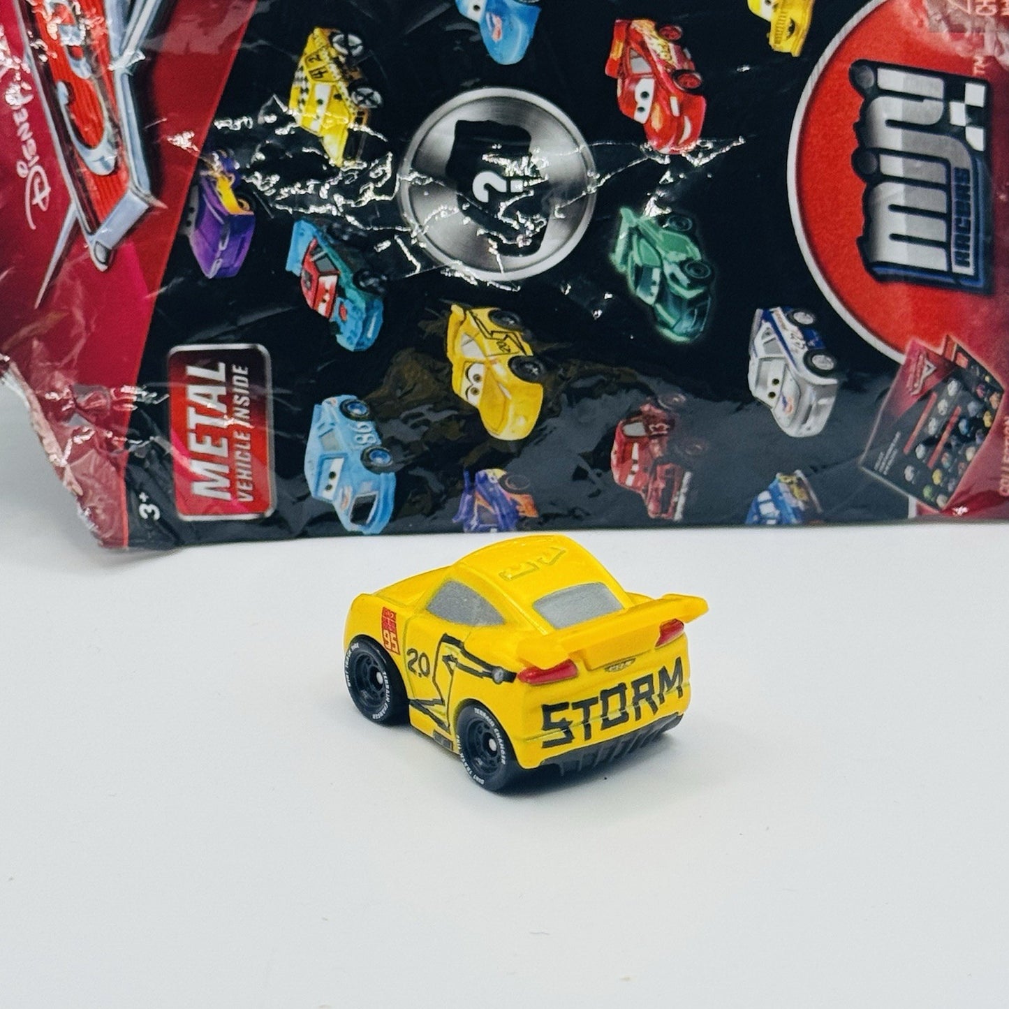 Disney Pixar Cars - Mini Racers THOMASVILLE CRUZ AS JACKSON STORM Diecast Metal