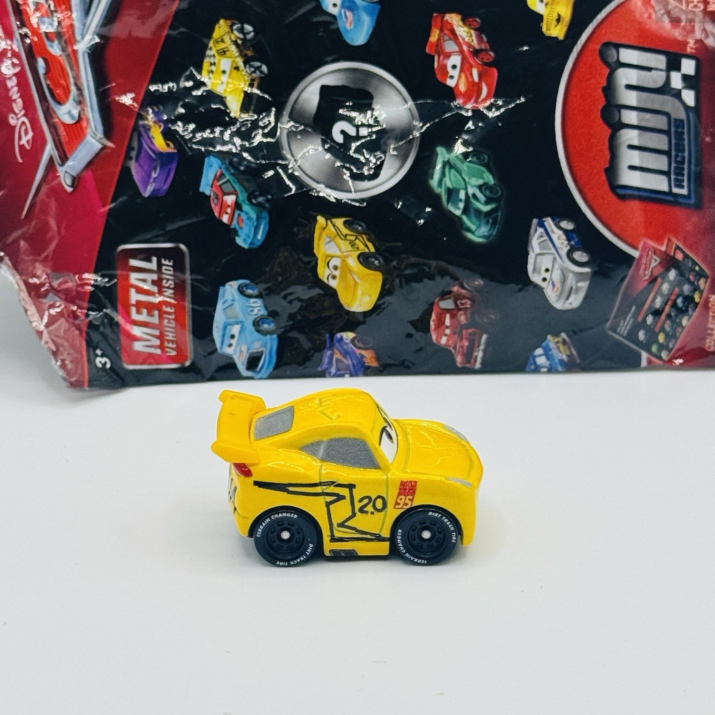 Disney Pixar Cars - Mini Racers THOMASVILLE CRUZ AS JACKSON STORM Diecast Metal