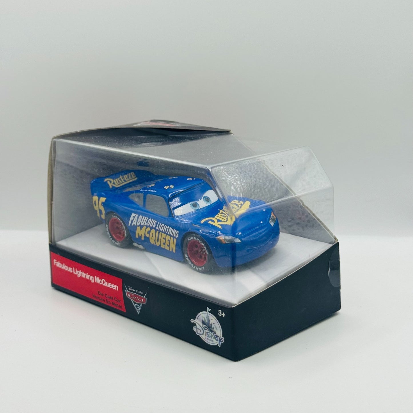 Disney Pixar Cars - FABULOUS LIGHTNING MCQUEEN Disney Store - 1:43 Diecast