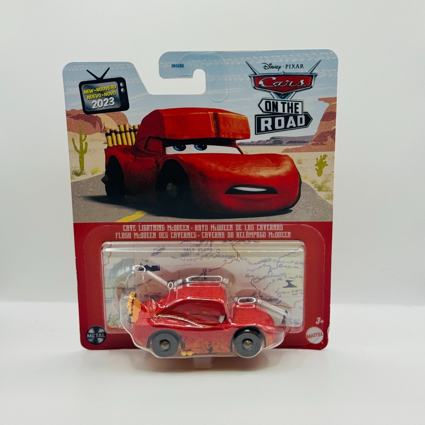 Disney Pixar Cars - CAVE LIGHTNING MCQUEEN On The Road 2023 - 1:55 Diecast