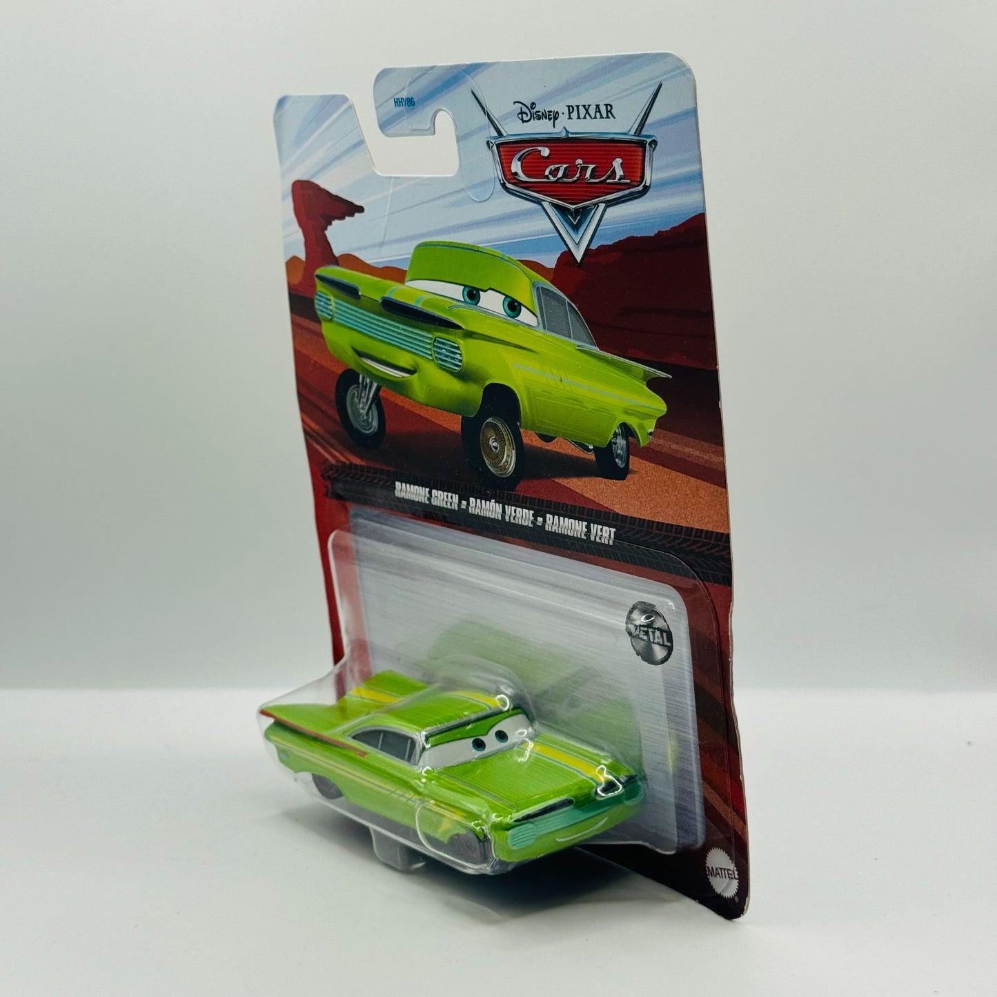Disney Pixar Cars - BODY SHOP ARTIST RAMONE GREEN 2022 - 1:55 Diecast