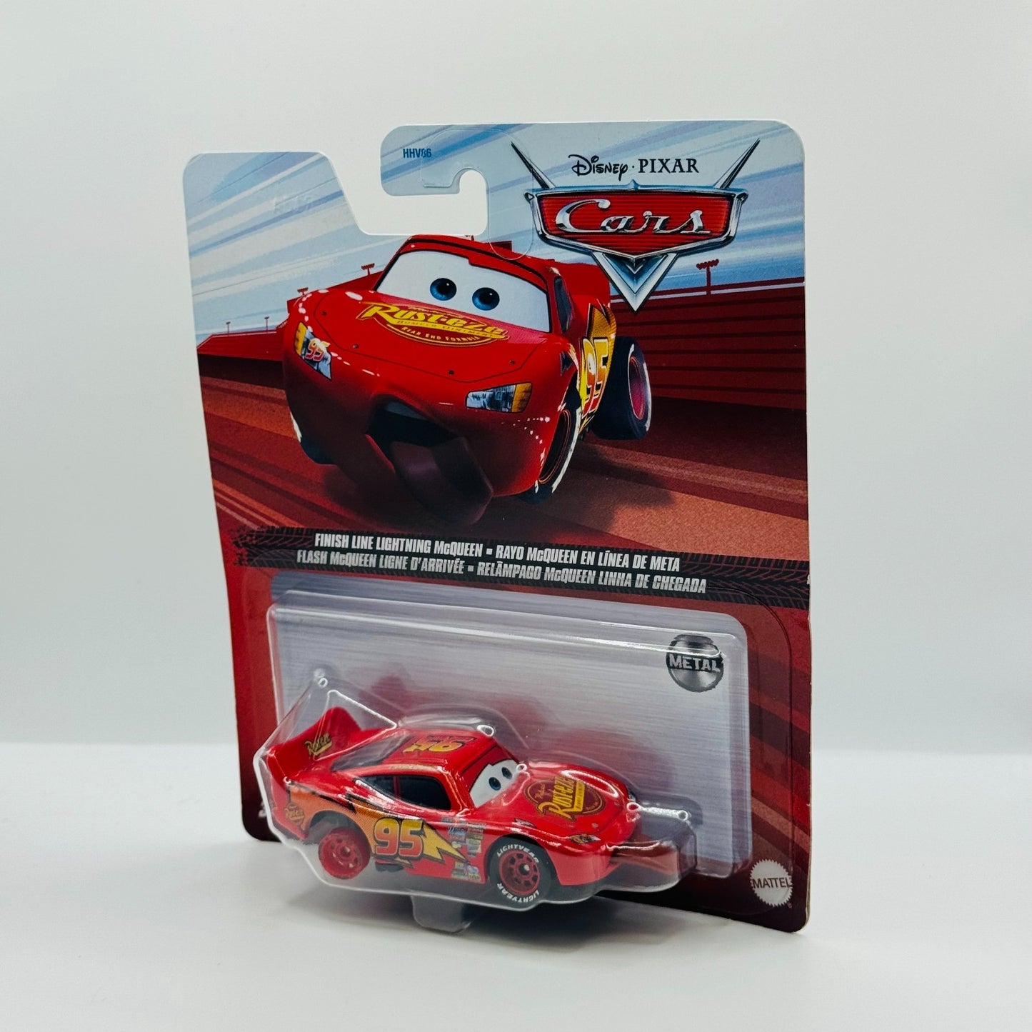 Disney Pixar Cars - FINISH LINE LIGHTNING MCQUEEN TONGUE OUT 2022 - 1:55 Diecast