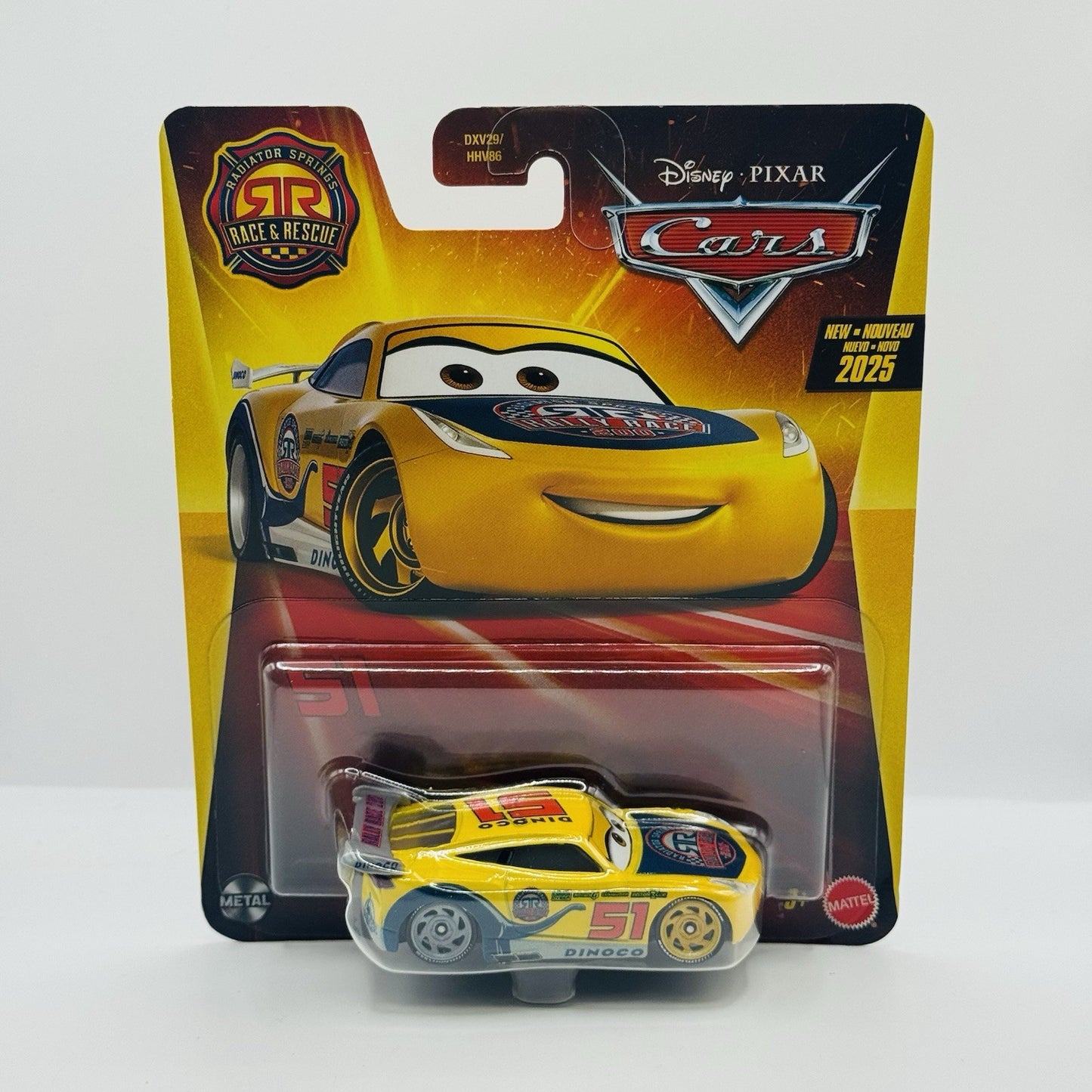 Disney Pixar Cars - RACE & RESCUE CRUZ RAMIREZ 2025 - 1:55 Diecast