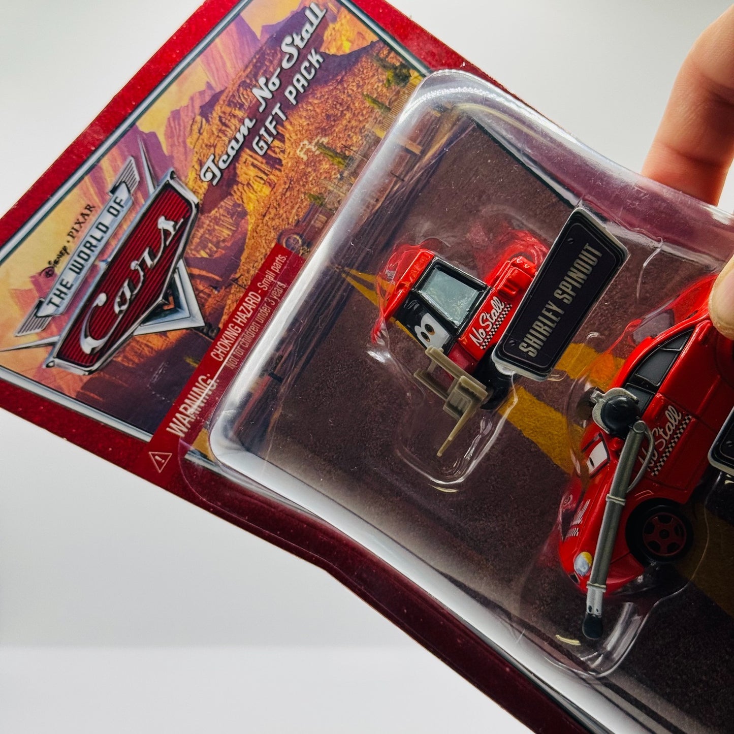 Disney Pixar Cars - TEAM NO STALL CREW PITTY CHIEF TODD MARCUS 2008 1:55 Diecast
