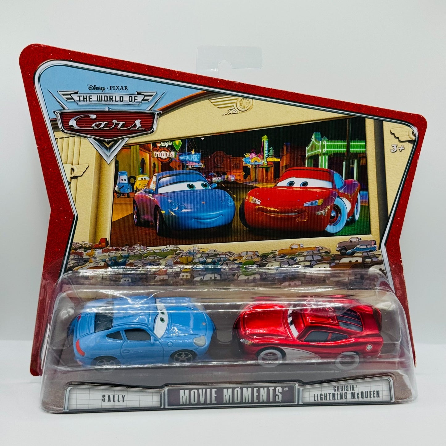 Disney Pixar Cars - SALLY & CRUISIN' MCQUEEN World of Cars 2008 - 1:55 Diecast