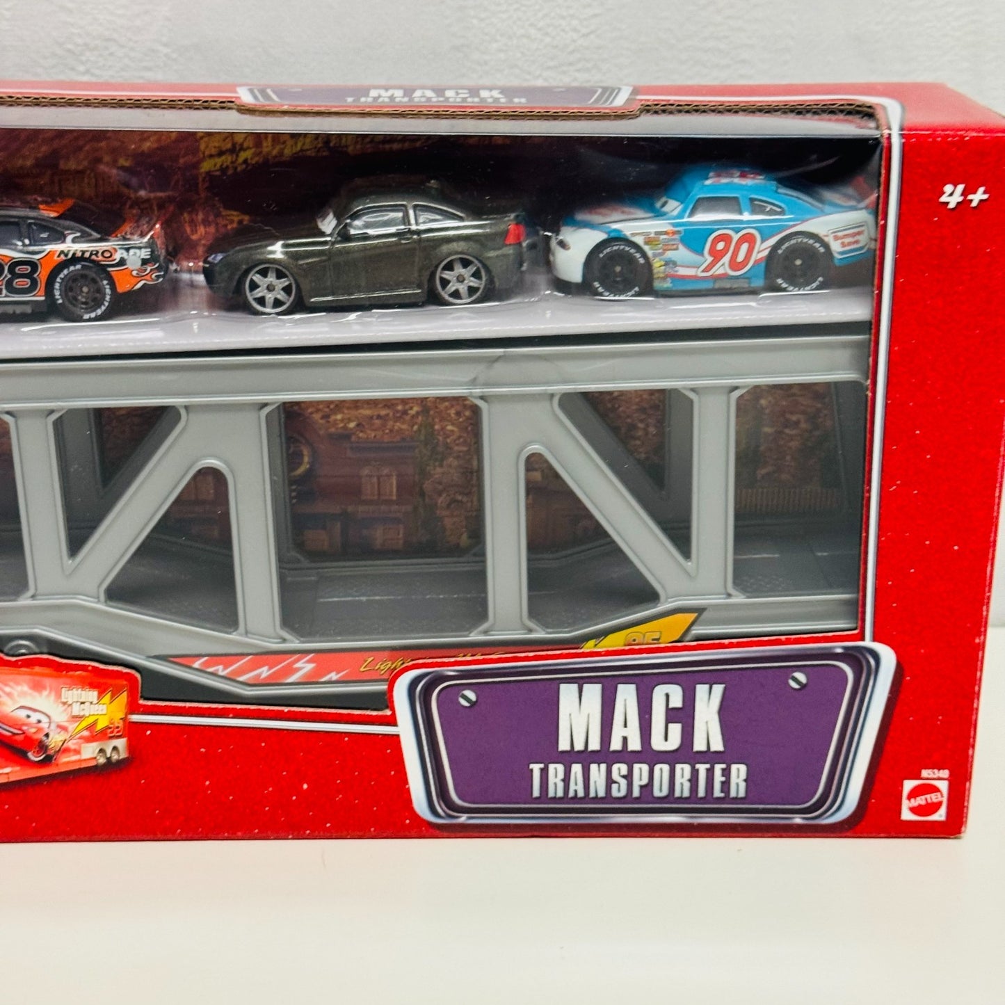Disney Pixar Cars - MACK TRANSPORTER HAULER BOB BUMPER NITROADE - 1:55 Diecast