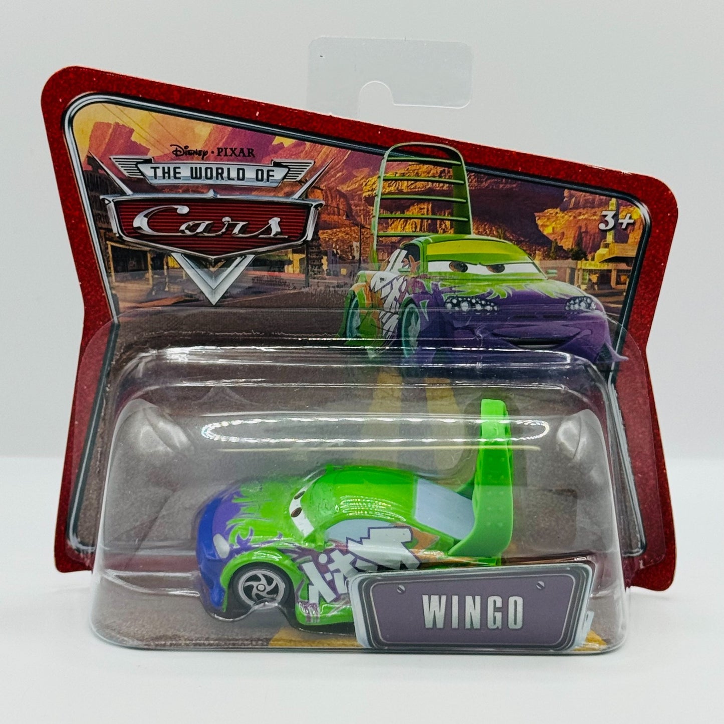 Disney Pixar Cars - WINGO SHORT CARD World Of Cars 2008 *Taped* - 1:55 Diecast