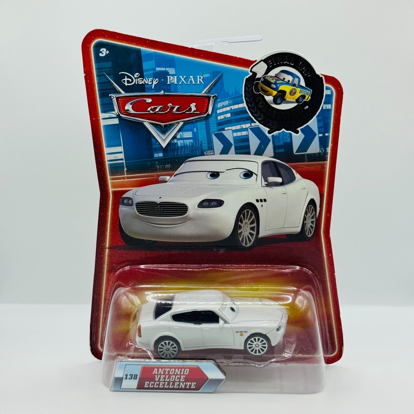 Disney Pixar Cars - ANTONIO VELOCE ECCELENTE Final Lap 2010 - 1:55 Diecast