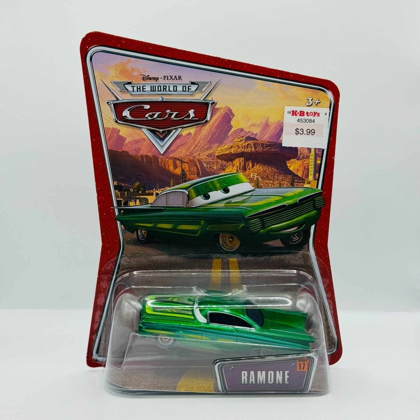 Disney Pixar Cars - GREEN RAMONE World Of Cars 2008 - 1:55 Diecast