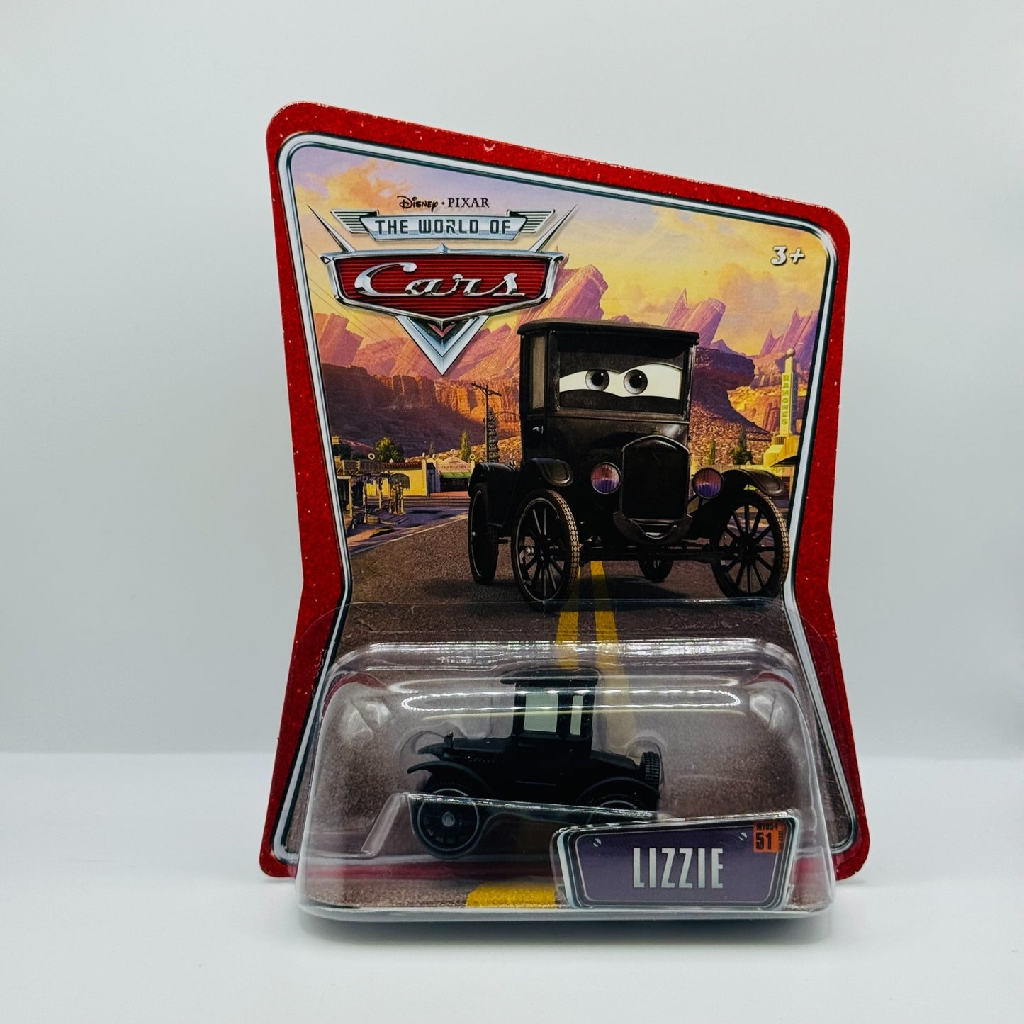 Disney Pixar Cars - LIZZIE World Of Cars 2008 - 1:55 Diecast