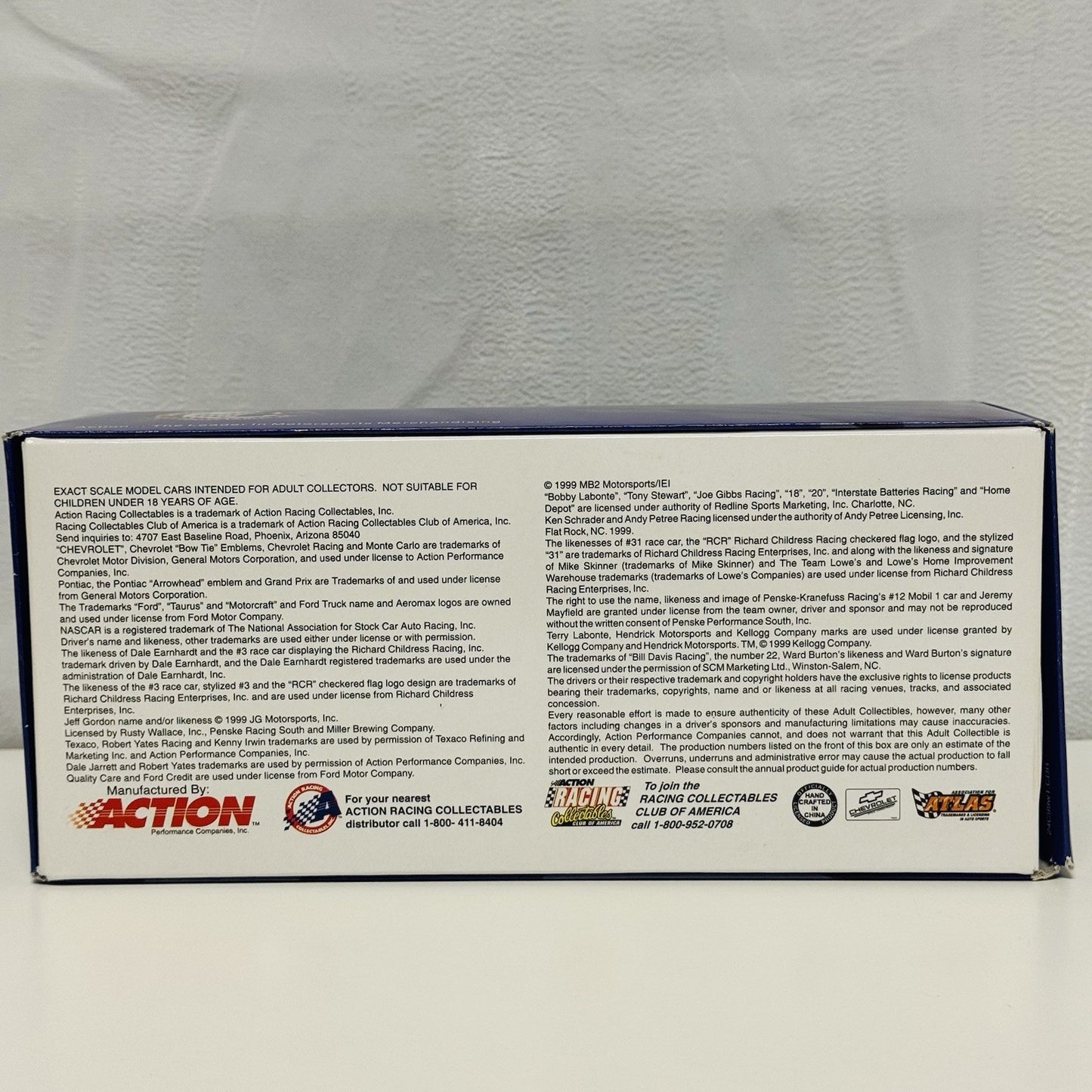 1999 Jeff Gordon PEPSI STAR WARS EPISODE 1 Action Racing Stock Car 1:24 Diecast