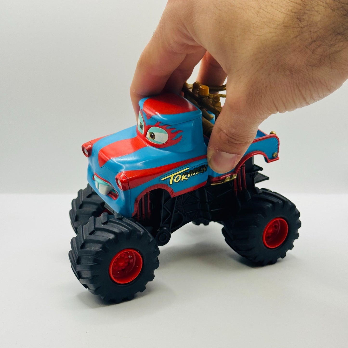 Disney Pixar Cars - Monster Truck Mater POWER PUNCH ACTION COMPLETE SET OF 4