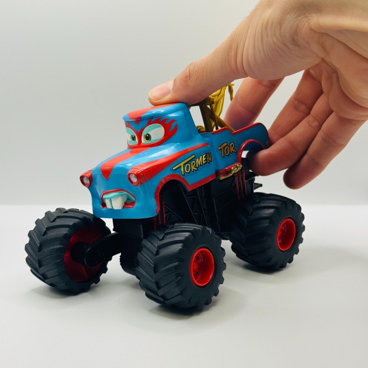 Disney Pixar Cars - Monster Truck Mater POWER PUNCH ACTION COMPLETE SET OF 4