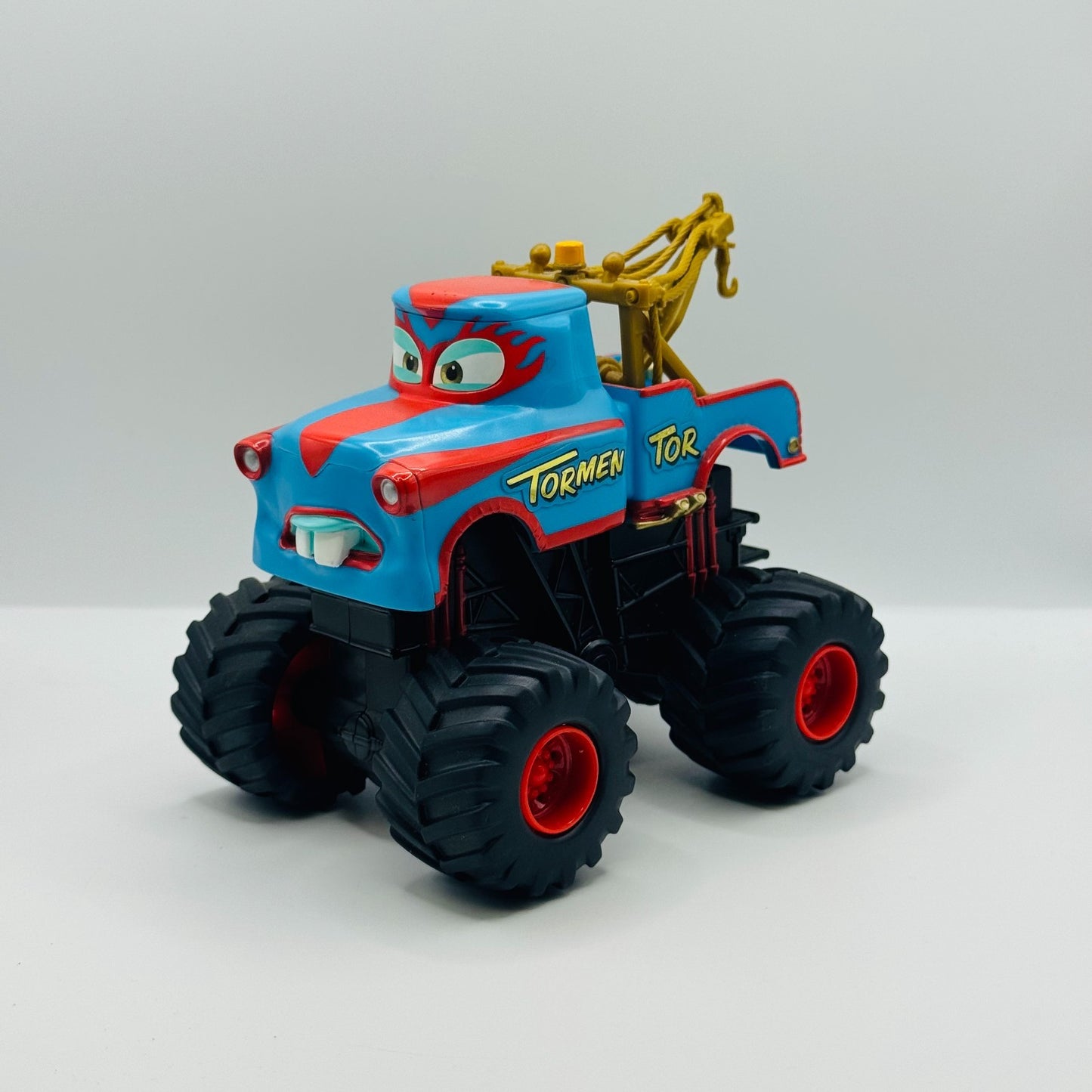 Disney Pixar Cars - Monster Truck Mater POWER PUNCH ACTION COMPLETE SET OF 4