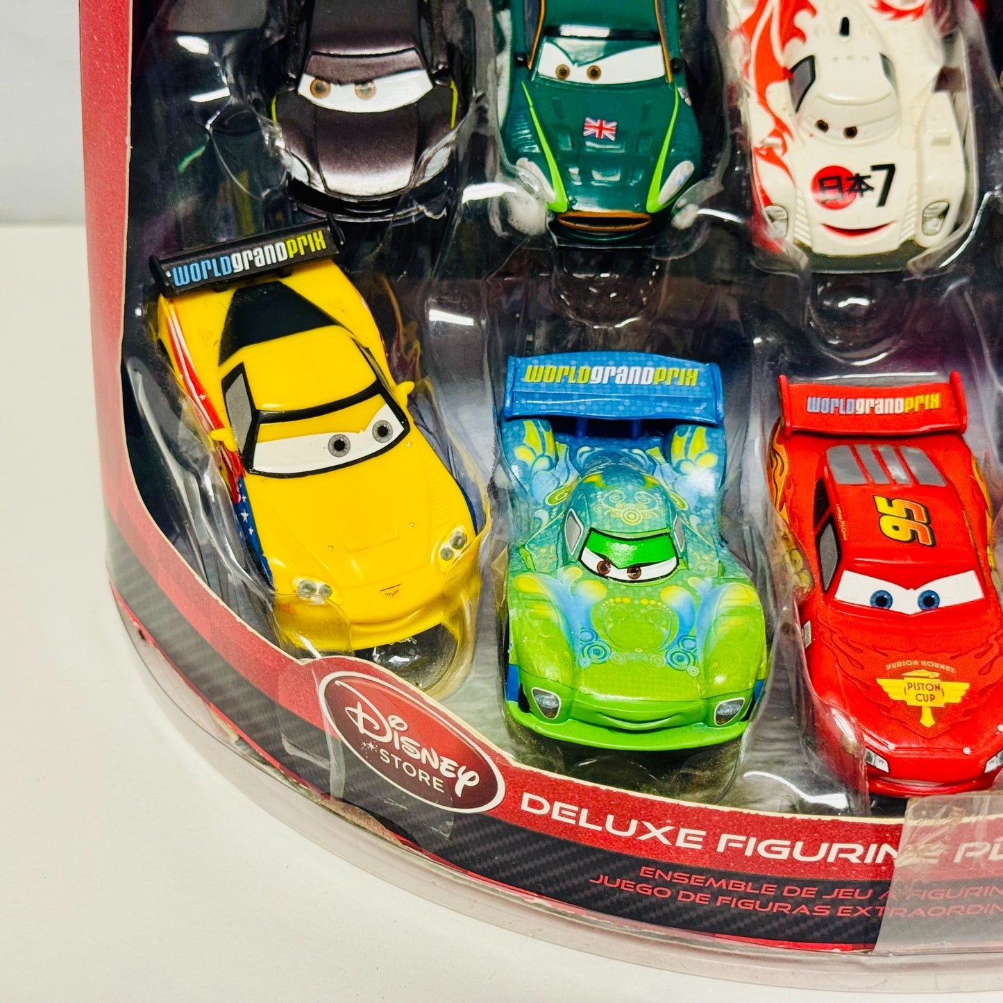Disney Pixar Cars CARS 2 WORLD GRAND PRIX RACERS FIGURINE SET 1:55 Scale Plastic