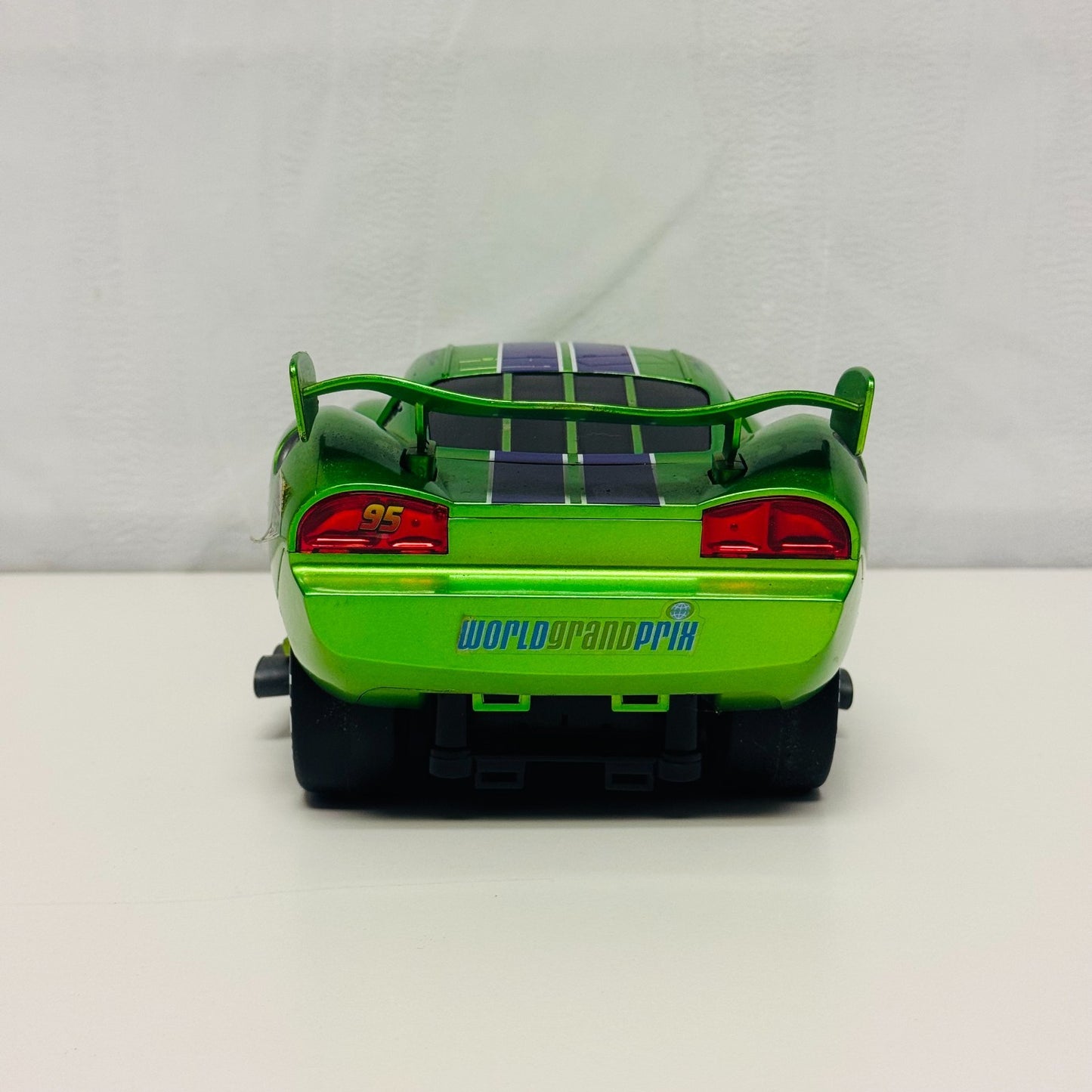 Disney Pixar Cars - RIDEMAKERZ HOT ROD GREEN LIGHTNING MCQUEEN Cars 2