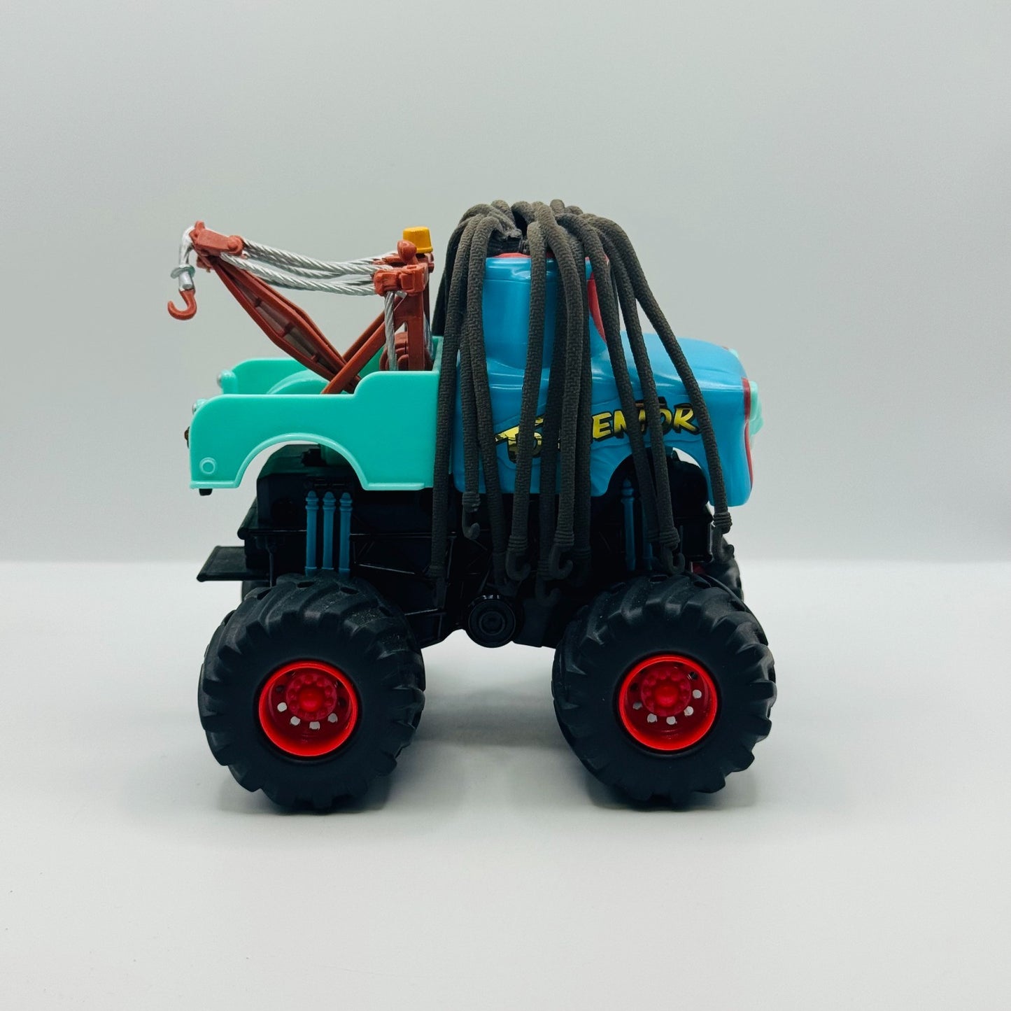 Disney Pixar Cars - Monster Truck Mater POWER PUNCH ACTION COMPLETE SET OF 4