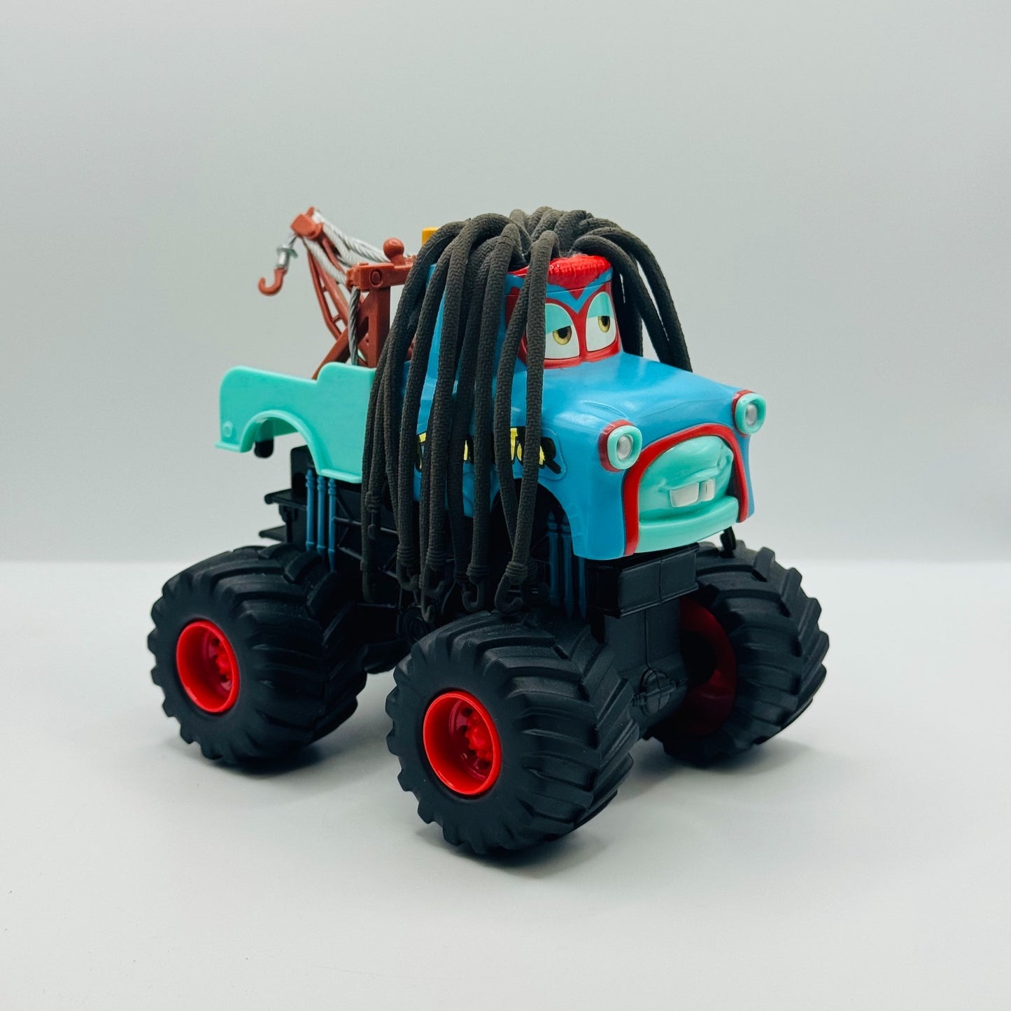 Disney Pixar Cars - Monster Truck Mater POWER PUNCH ACTION COMPLETE SET OF 4