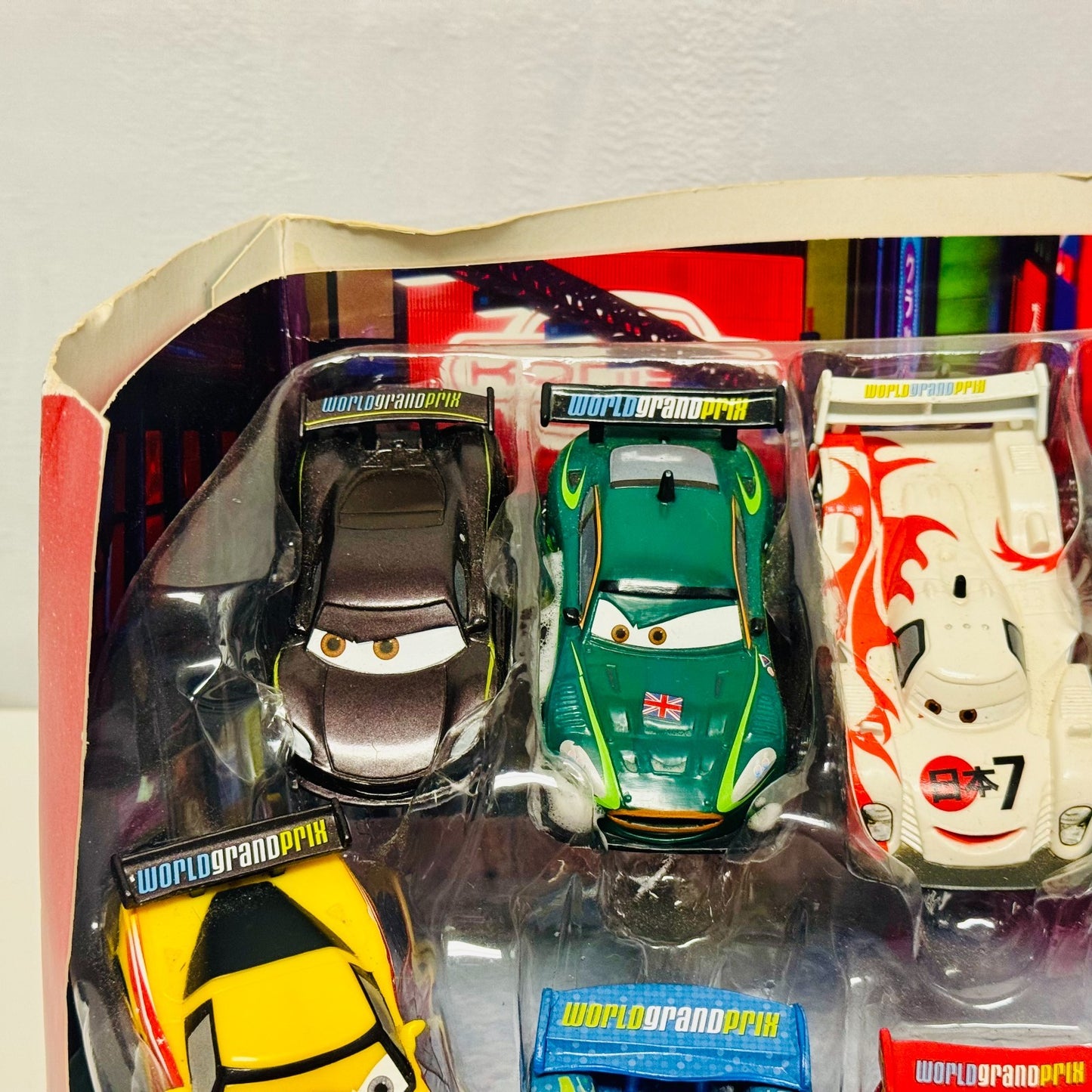 Disney Pixar Cars CARS 2 WORLD GRAND PRIX RACERS FIGURINE SET 1:55 Scale Plastic