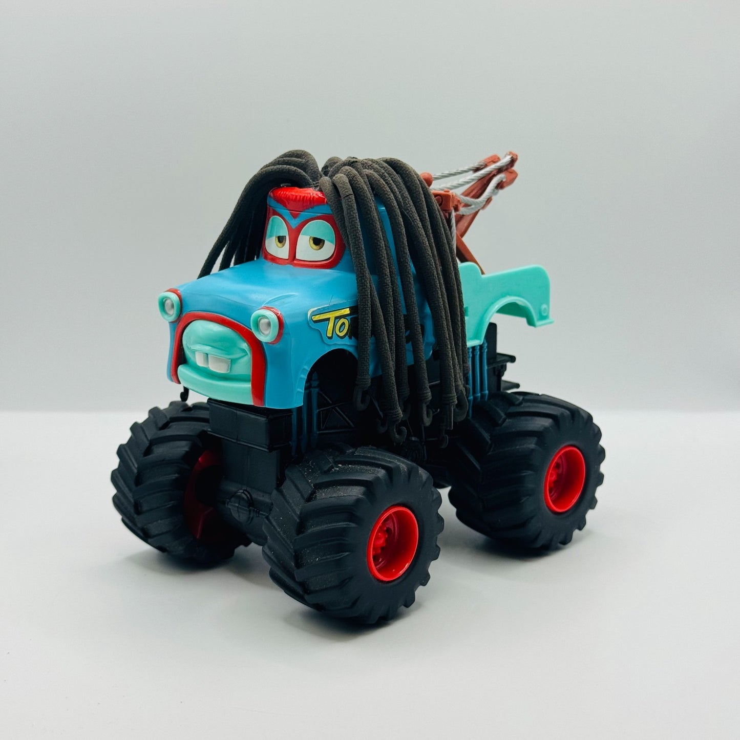Disney Pixar Cars - Monster Truck Mater POWER PUNCH ACTION COMPLETE SET OF 4