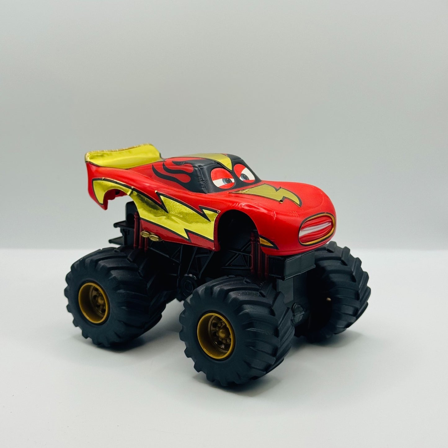 Disney Pixar Cars - Monster Truck Mater POWER PUNCH ACTION COMPLETE SET OF 4