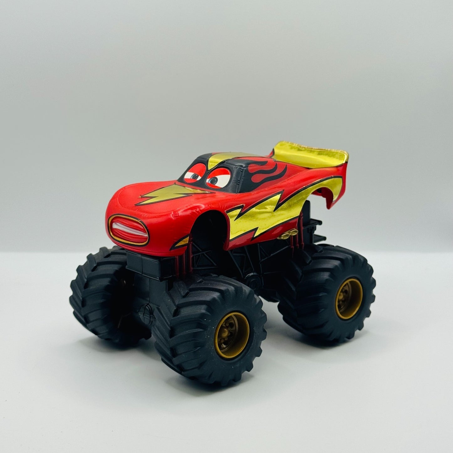 Disney Pixar Cars - Monster Truck Mater POWER PUNCH ACTION COMPLETE SET OF 4