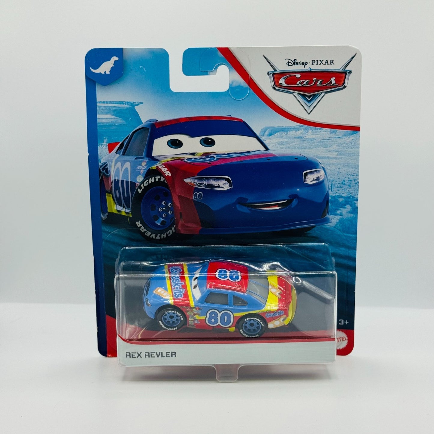 Disney Pixar Cars - REX REVLER SAGE VANDERSPIN GASKITS Blue Desert 1:55 Diecast
