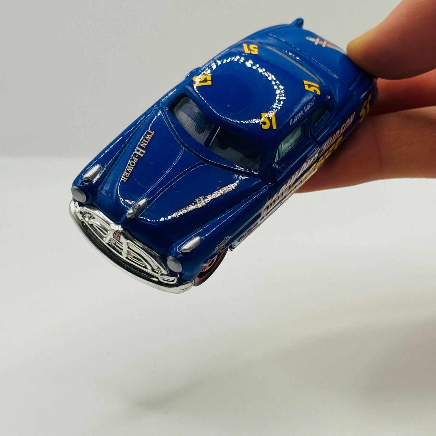 Disney Pixar Cars FABULOUS HUDSON HORNET LENTICULAR My Eyes Chage 1:55 Diecast