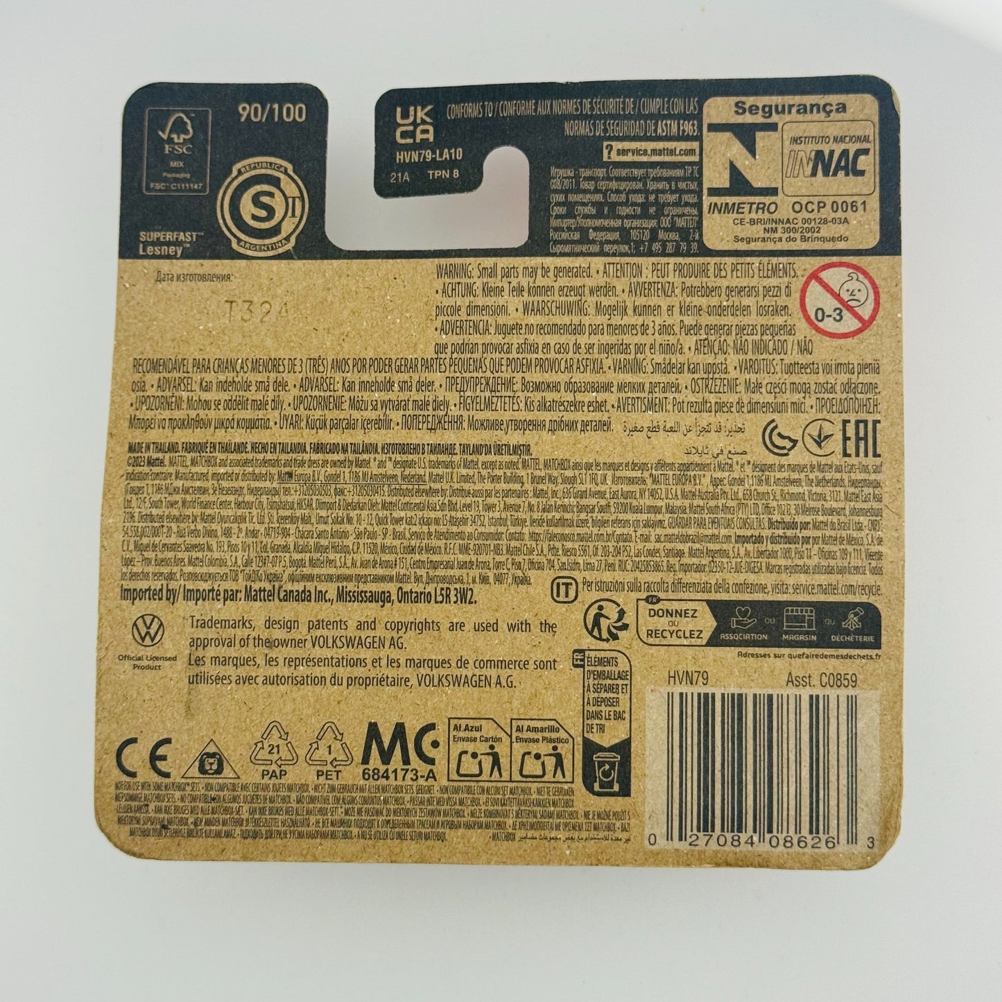 Matchbox - VOLKSWAGEN ID.4 90/100 - 1:64 Diecast