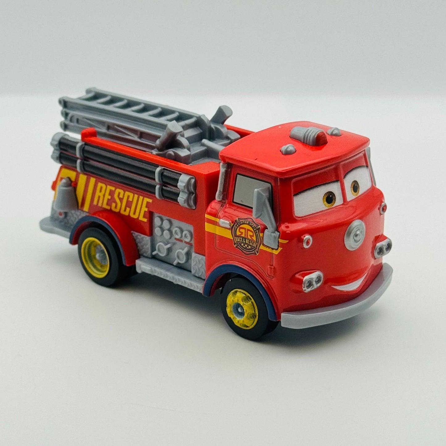 Disney Pixar Cars - RACE & RESCUE RED FIRETRUCK 2025 - 1:55 Diecast