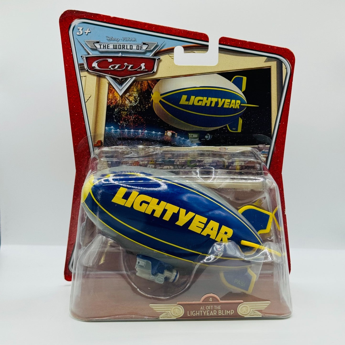 Disney Pixar Cars - AL OFT THE LIGHTYEAR BLIMP Mega Size Deluxe - 1:55 Diecast