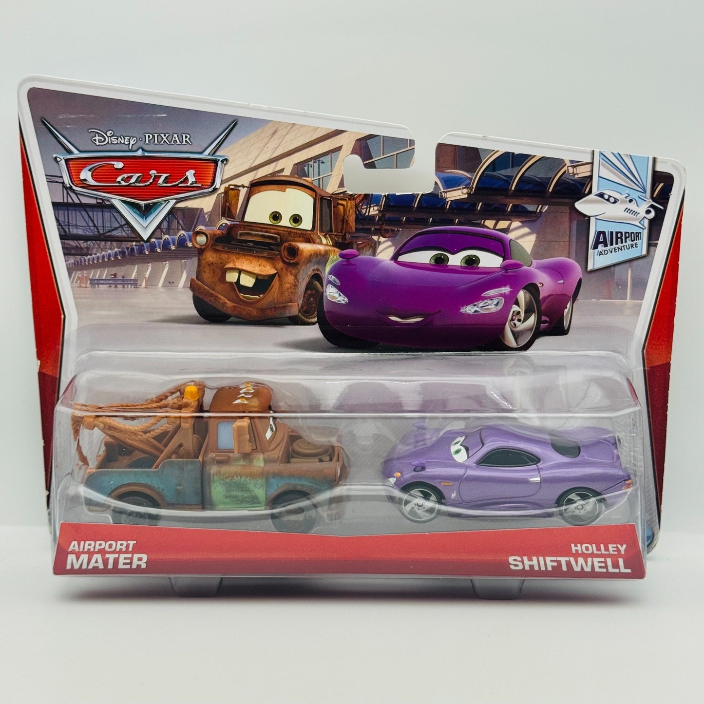 Disney Pixar Cars - AIRPORT MATER & HOLLEY Airport Adventure 2013 - 1:55 Diecast