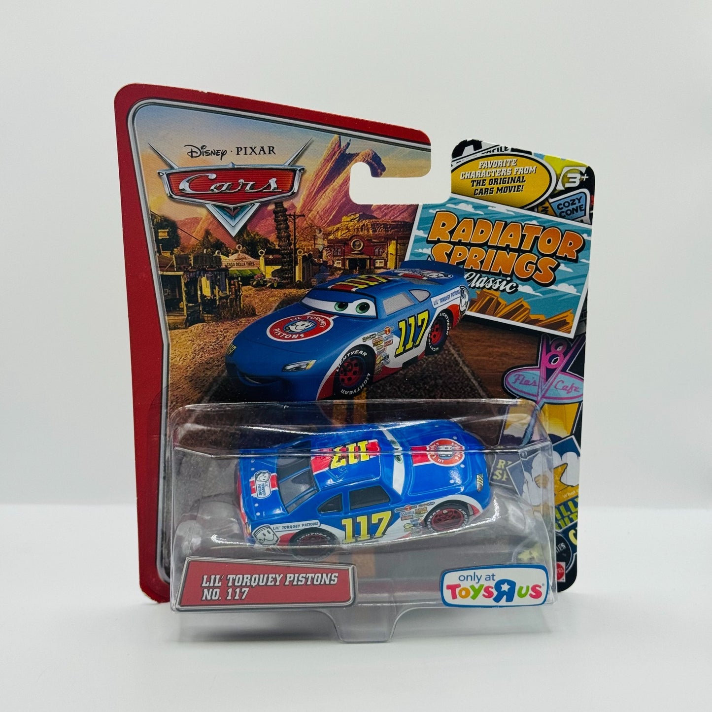 Disney Pixar Cars - LIL TORQUEY PISTONS RALPH Radiator Springs - 1:55 Diecast