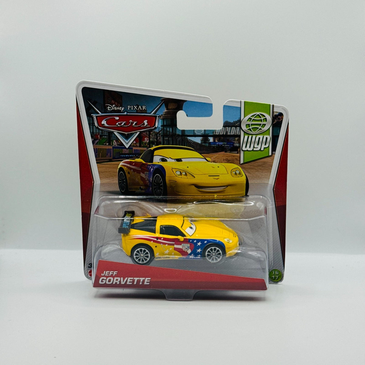 Disney Pixar Cars - JEFF GORVETTE SHORT CARD WGP 2013 - 1:55 Diecast