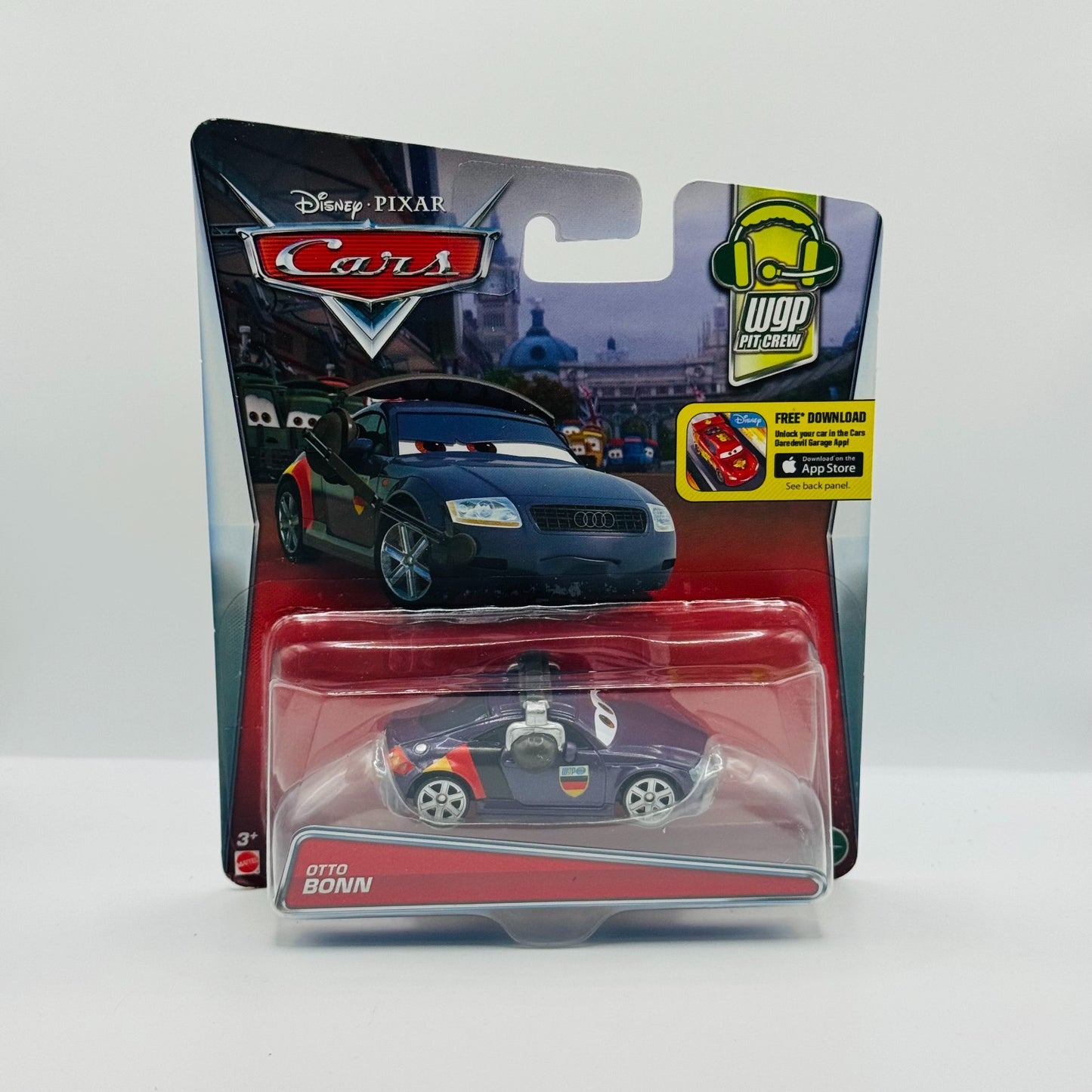 Disney Pixar Cars - OTTO BONN MAX'S CHIEF WGP Pit Crew 2016 - 1:55 Diecast