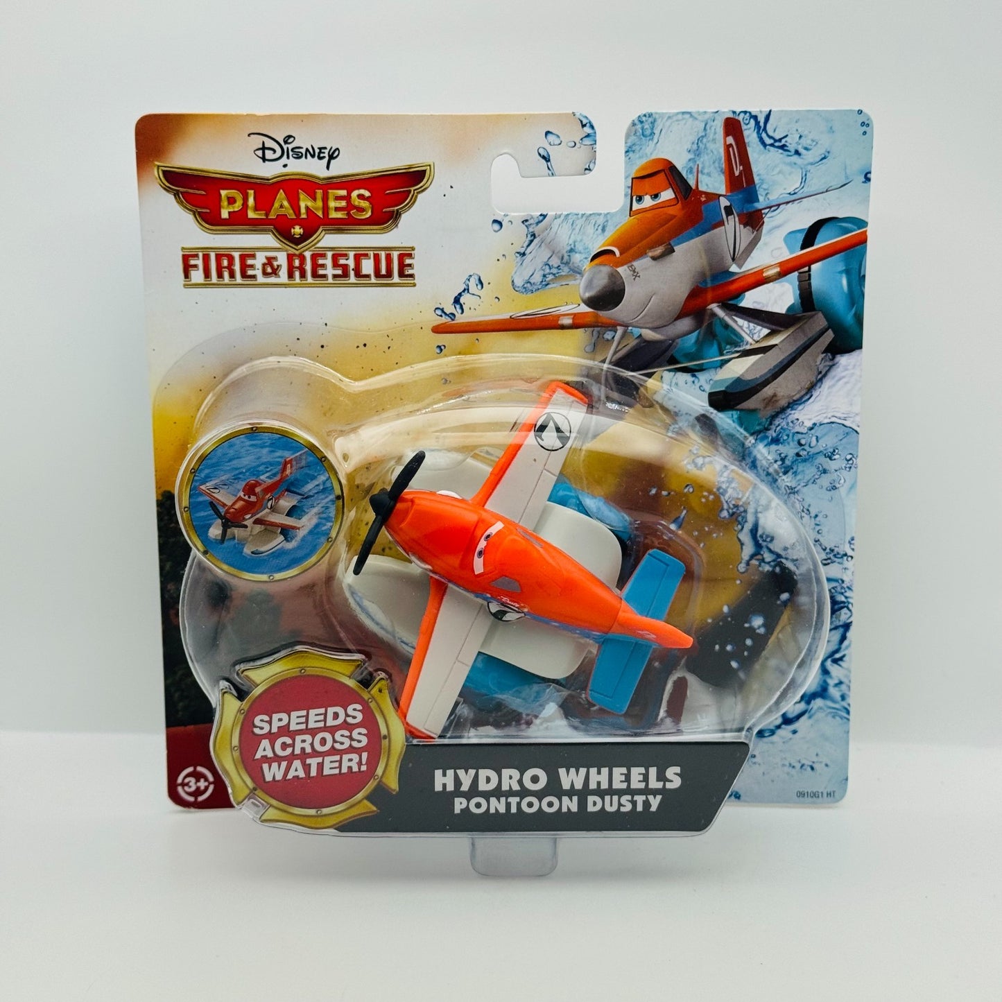Disney Planes & Pixar Cars - HYDRO WHEELS PONTOON DUSTY 2014 - 1:55 Scale