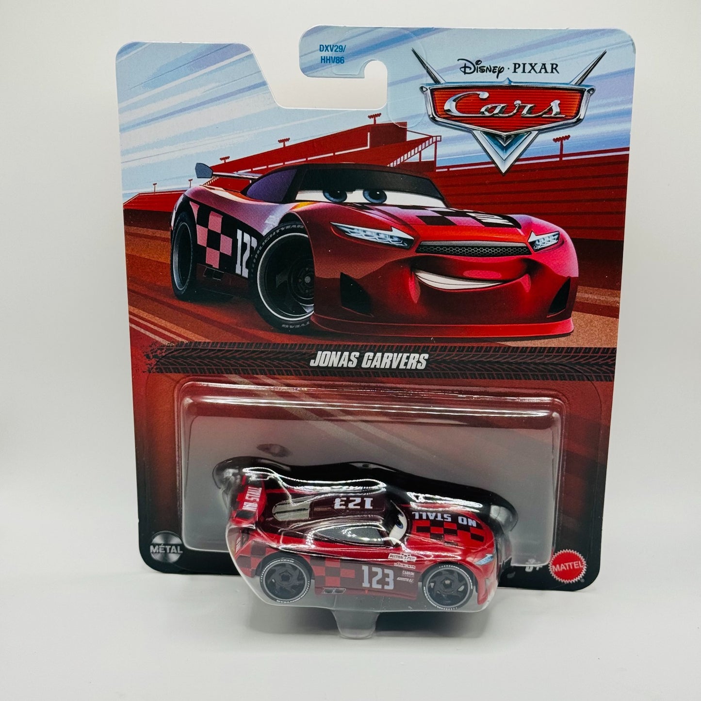 Disney Pixar Cars - JONAS CARVERS NO STALL Next Gen 2026 - 1:55 Diecast