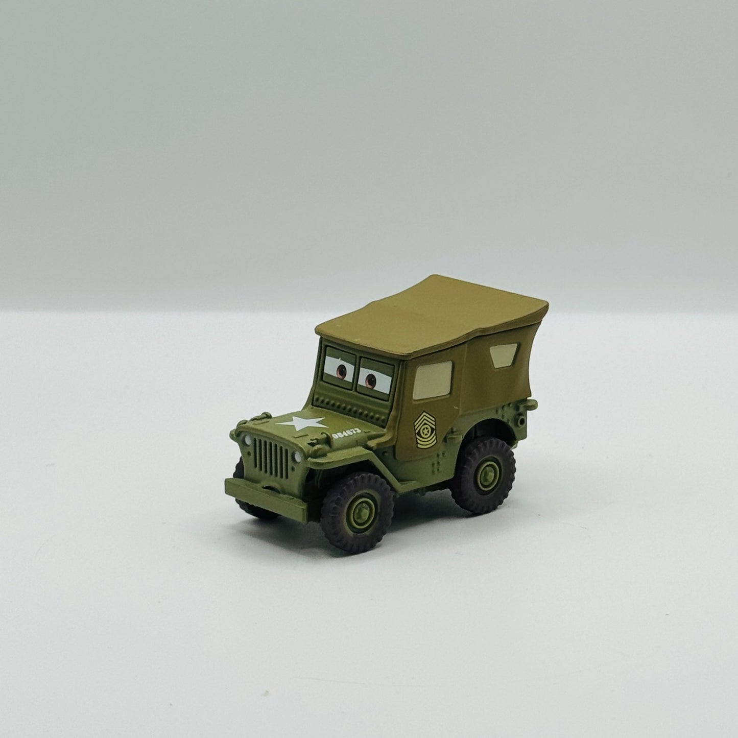 Disney Pixar Cars - SARGE VARIANT EXPRESSION *Custom* 2010 - 1:55 Diecast