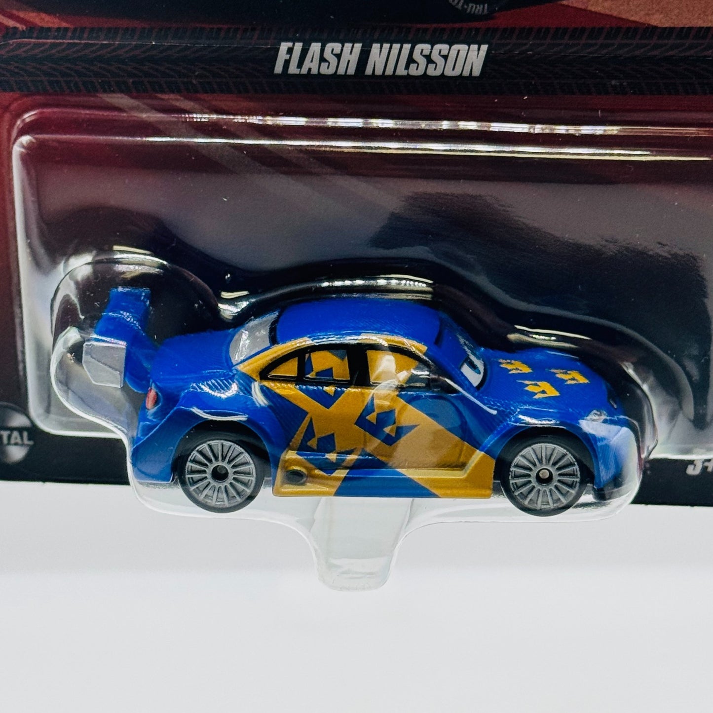 Disney Pixar Cars - FLASH NILSSON SWEDISH RACER WGP Cars 2 - 1:55 Diecast